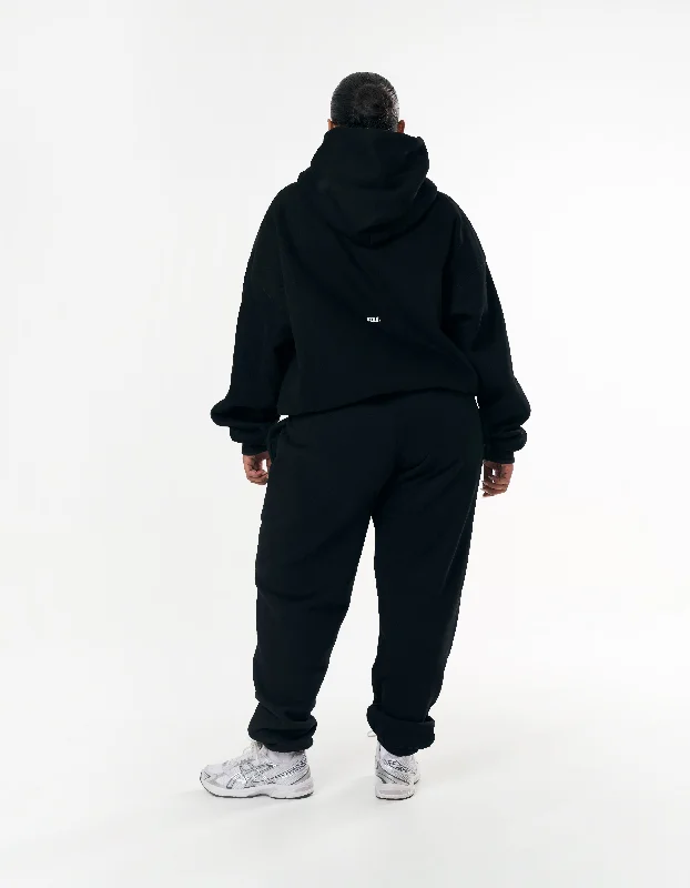 Classic Cuffed Jogger - Black