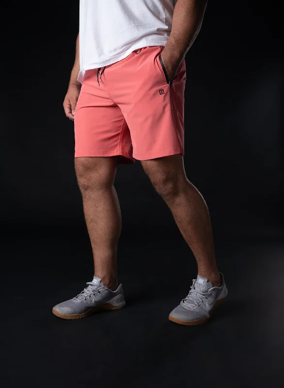 EVERYDAY SHORTS 7.5"" - SALMON