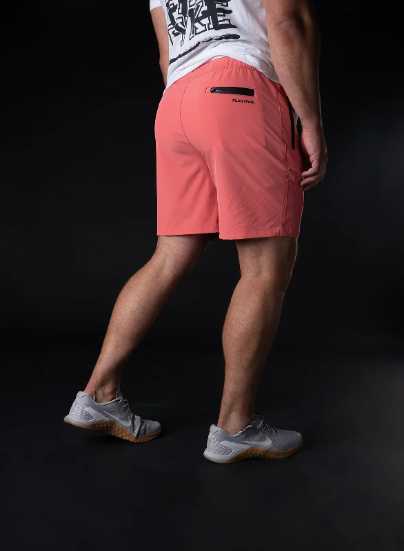 EVERYDAY SHORTS 7.5"" - SALMON