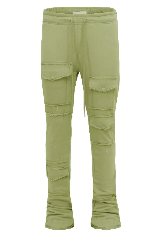 Men's F.Terry Multi Pocket Stacked Flared Sweatpants