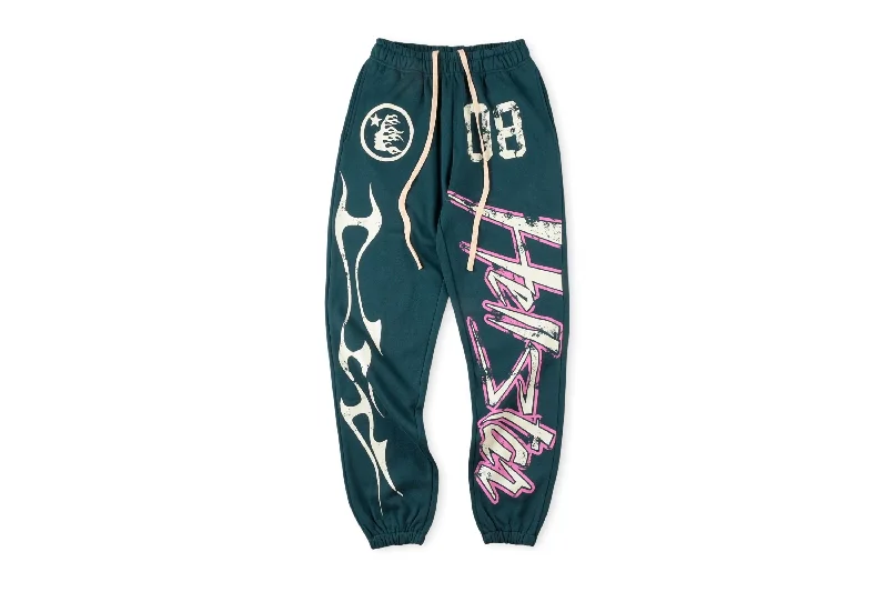 Hellstar  Flame Flare Sweatpants