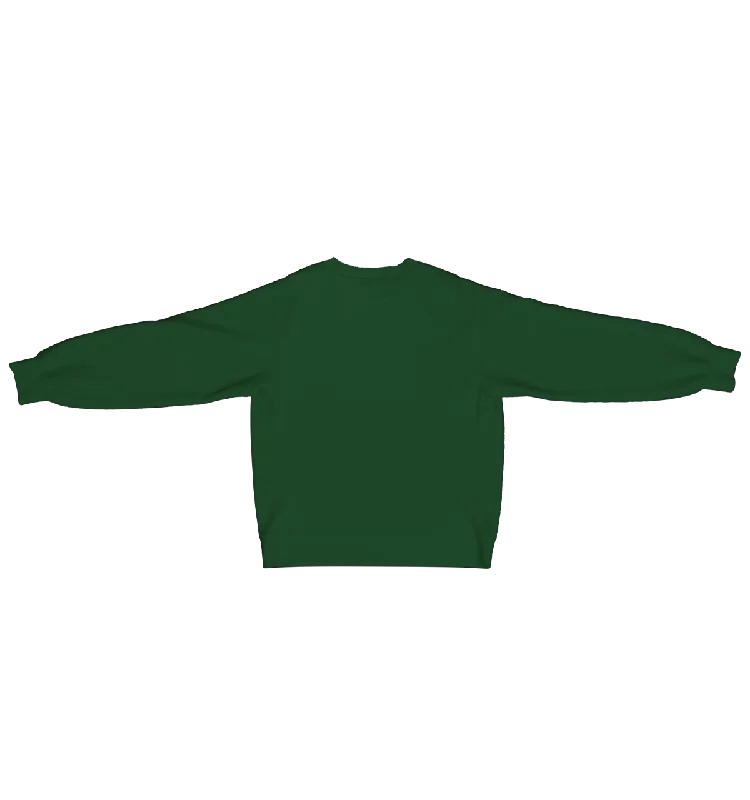 FOREST GREEN CREWNECK