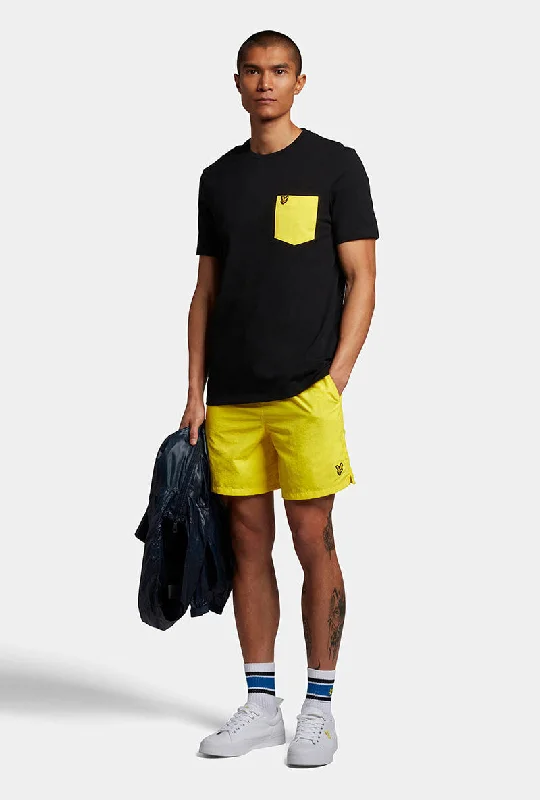 LYLE AND SCOTT CONTRAST POCKET TSHIRT