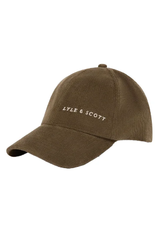 LYLE AND SCOTT CORD BASEBALL CAP