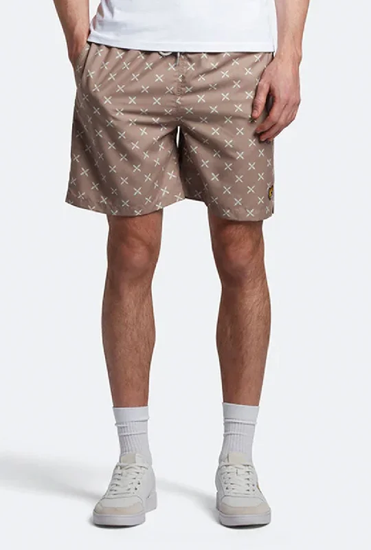 LYLE AND SCOTT SHUTTLE PRINT SWIM SHORTS