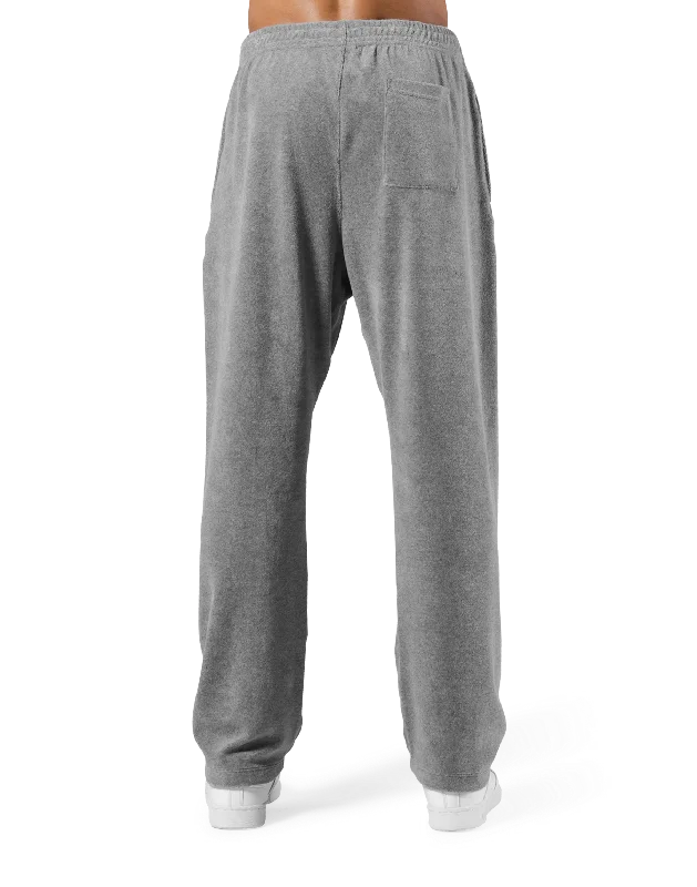 Delight Logo Pile Pants - Grey