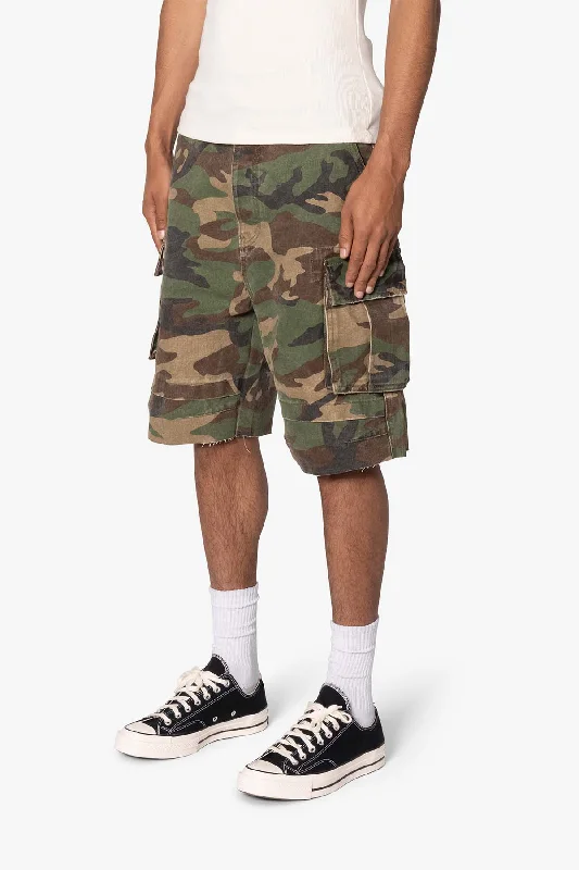 Ultra Baggy Cargo Shorts - Camo