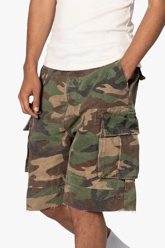 Ultra Baggy Cargo Shorts - Camo