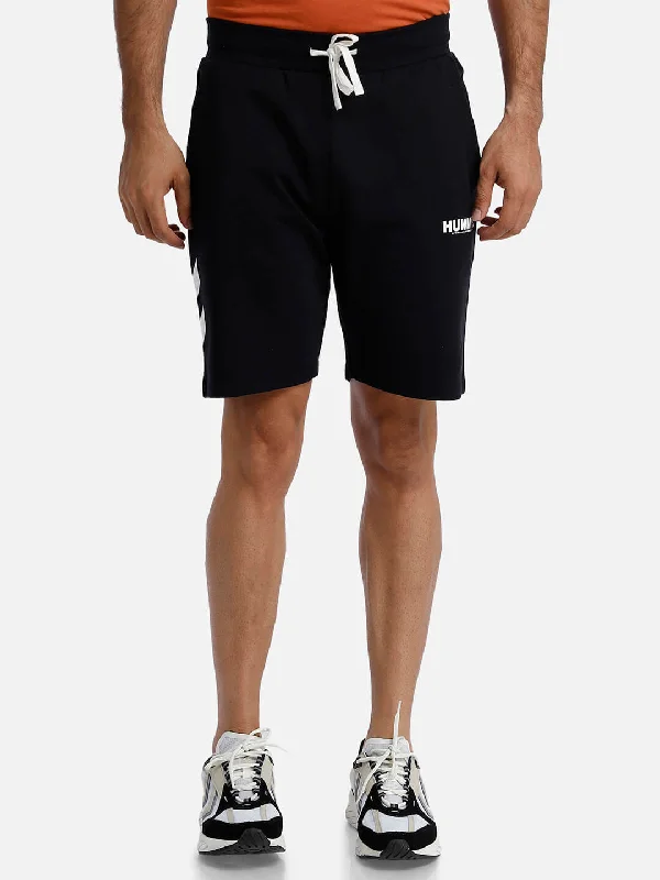 Chevs Men Cotton Black Short