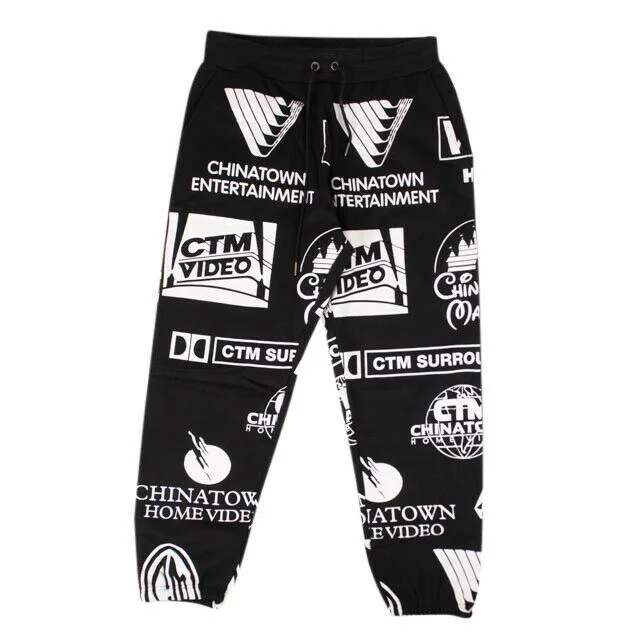 Chinatown Market 'Entertainment' Sweatpants - Multi