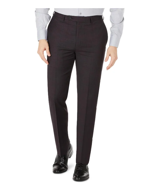 Jerome Mens Wool Slim Fit Dress Pants