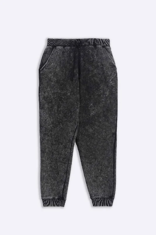 MARBLE WASH JOGGER PANTS