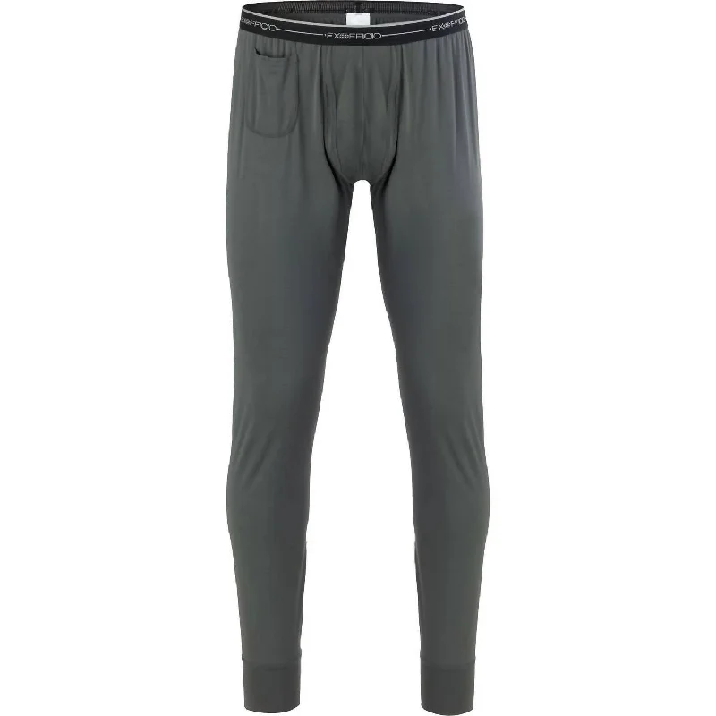 Men's Give-N-Go Performance Base Layer Bottom Pant In Dark Pebble