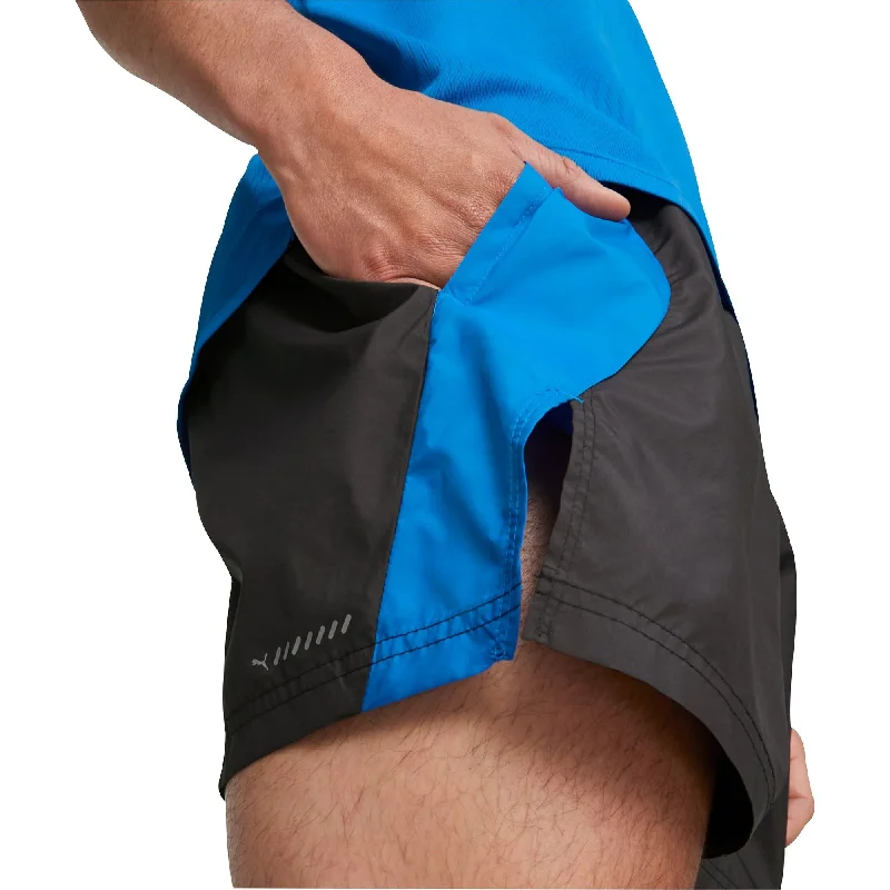 Puma Woven 5 Inch Mens Running Shorts - Black