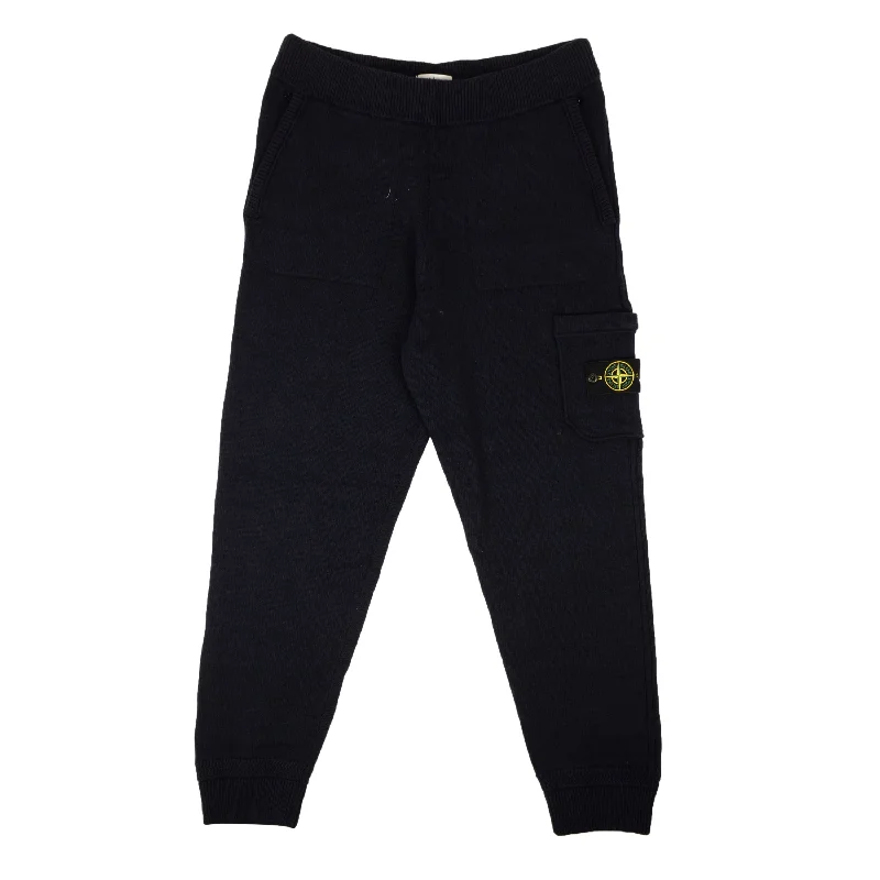 Stone Island Knit Pants - Navy