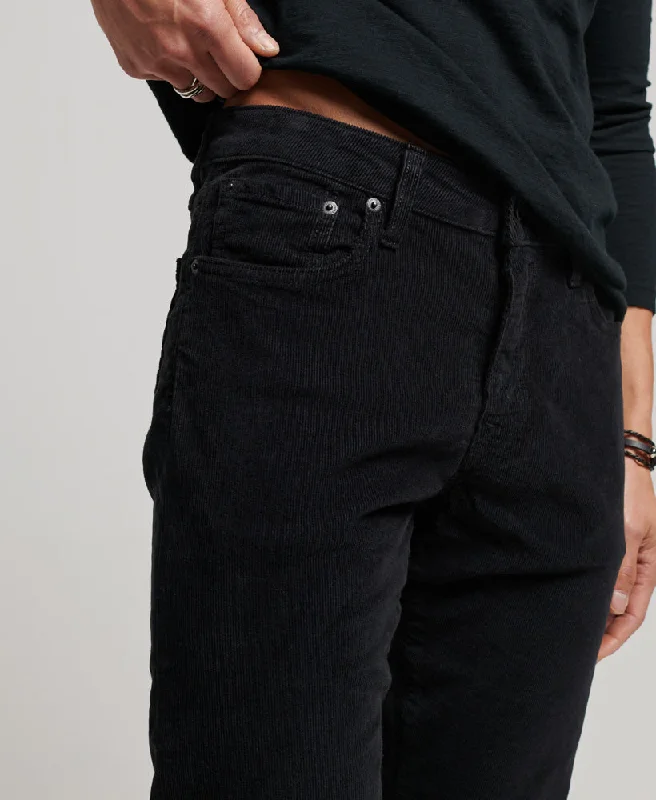 Studios Slim Cord Pants | Black