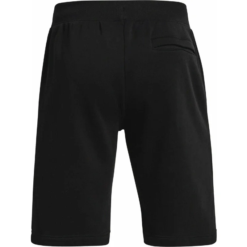 Under Armour Rival Mens Fleece Shorts - Black