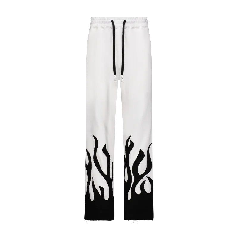 UP IN FLAMES KNIT PANTS