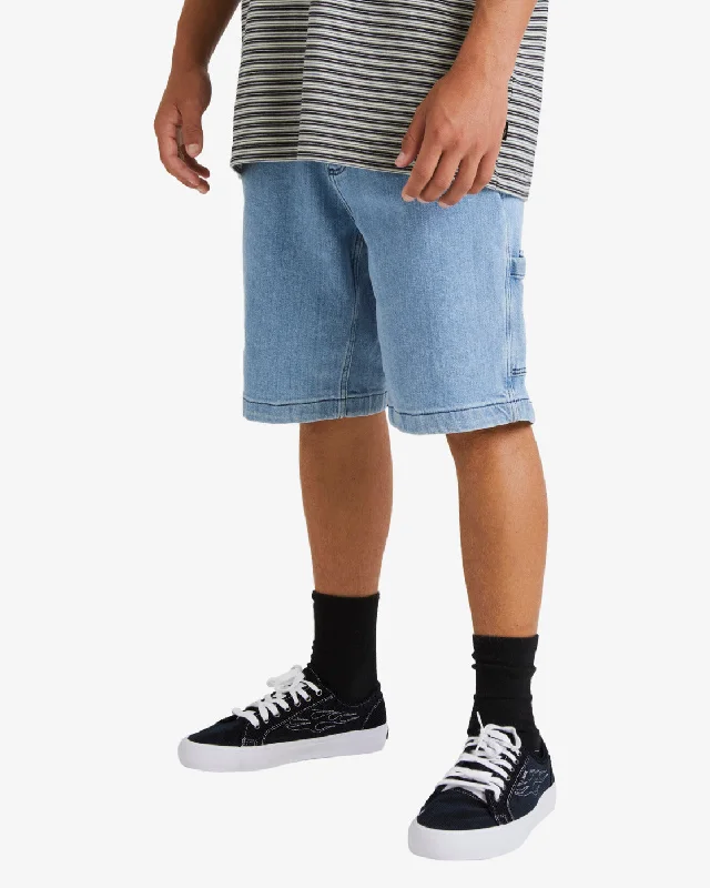 Bad Dog Denim Shorts - Indigo