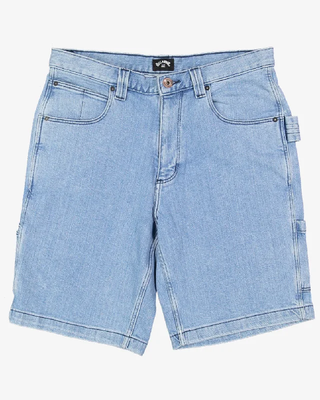 Bad Dog Denim Shorts - Indigo