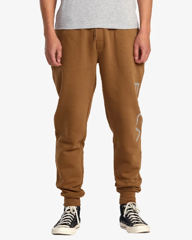 Big RVCA Sweatpants - Rawhide