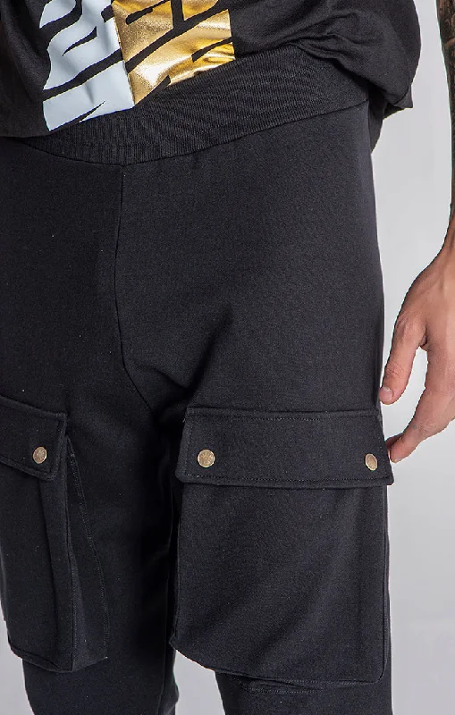 Black Vice Cargo Pants