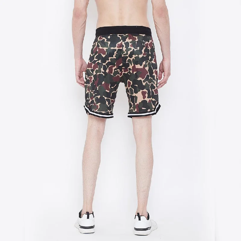 Camo Mesh BasketBall Shorts