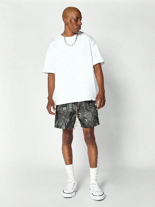 Cargo Short With All Over Camo Print