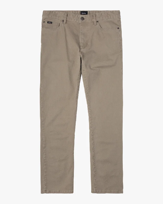 Daggers Twill Slim Fit Pants - Wood