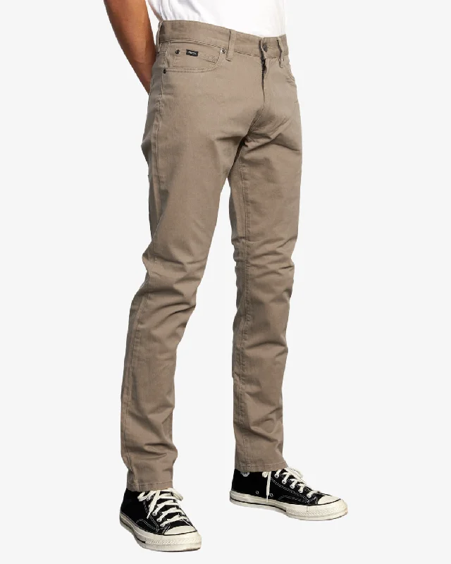 Daggers Twill Slim Fit Pants - Wood