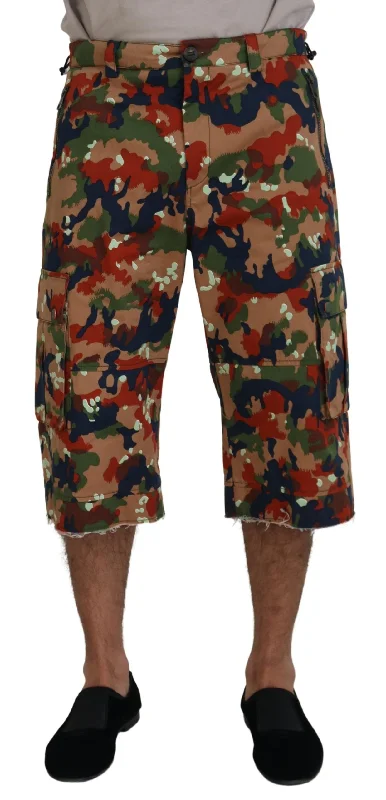 Dolce & Gabbana Italian Designer  Cargo Men's Shorts