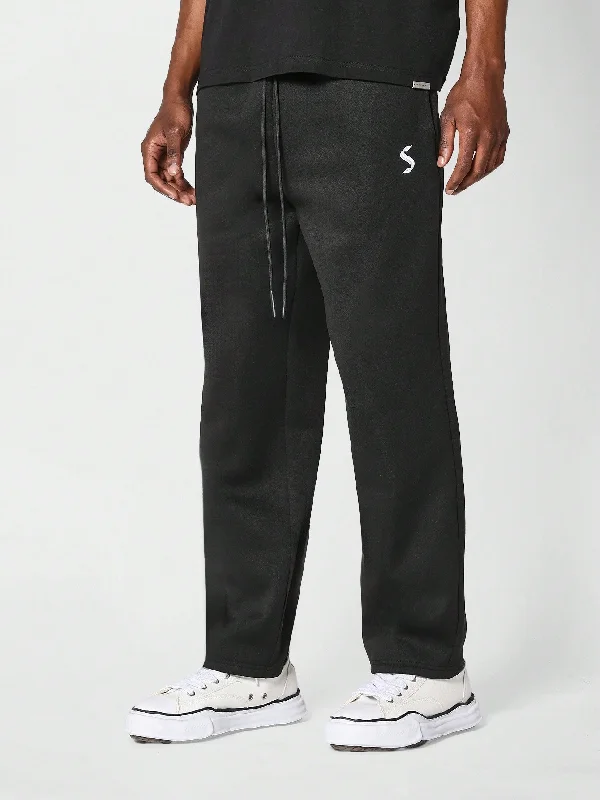 Drop Crotch Jogger Pants With Back Graphic