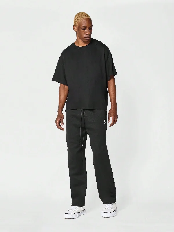 Drop Crotch Jogger Pants With Back Graphic