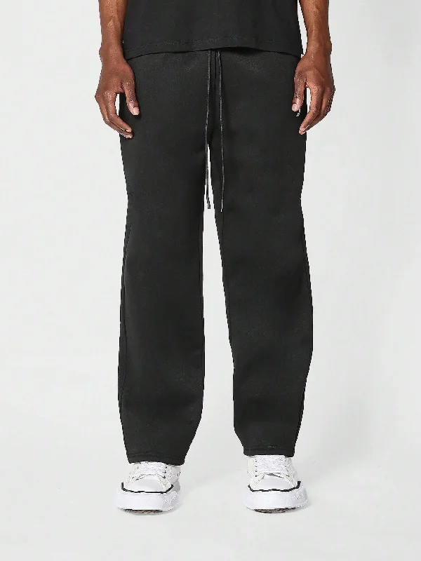 Drop Crotch Jogger Pants With Back Graphic