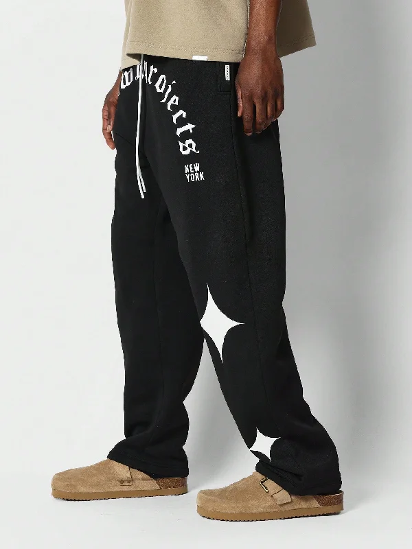 Drop Crotch Jogger Pants With Diamond Graphic