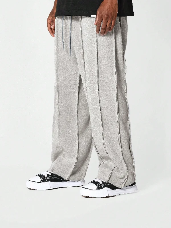 Drop Crotch Jogger With Exposed Seam College Ready