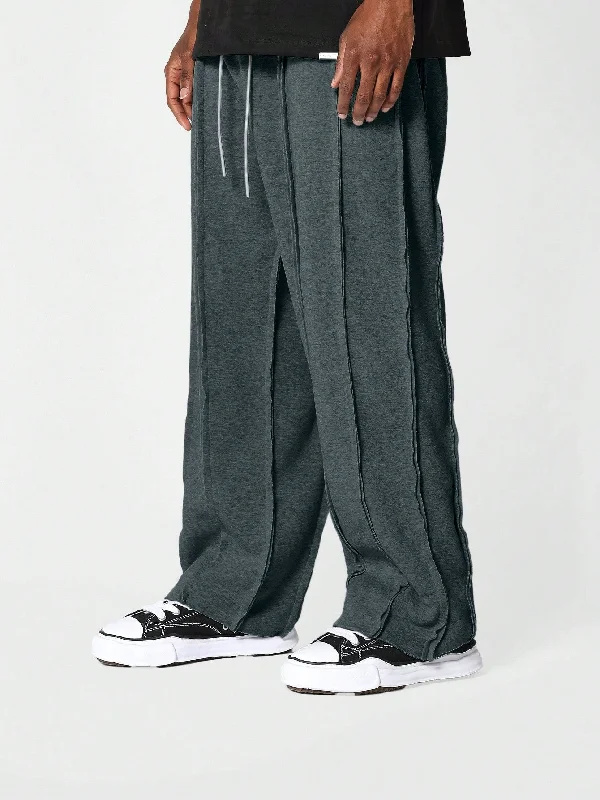 Drop Crotch Jogger With Exposed Seam College Ready