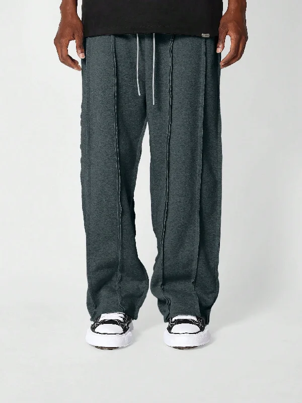 Drop Crotch Jogger With Exposed Seam College Ready