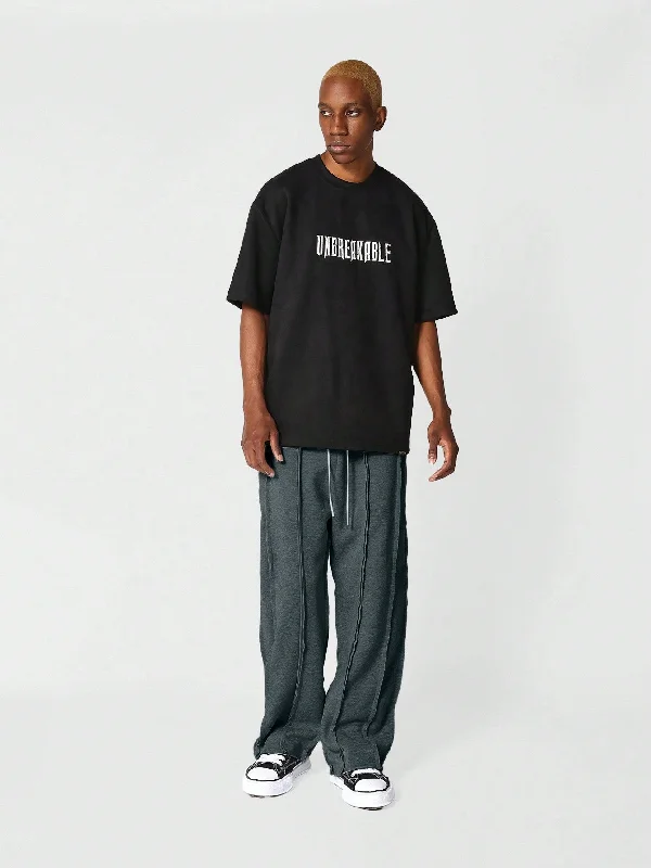 Drop Crotch Jogger With Exposed Seam College Ready