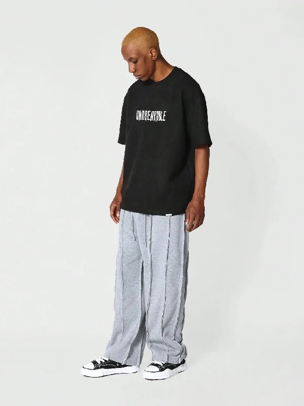 Drop Crotch Jogger With Exposed Seam College Ready