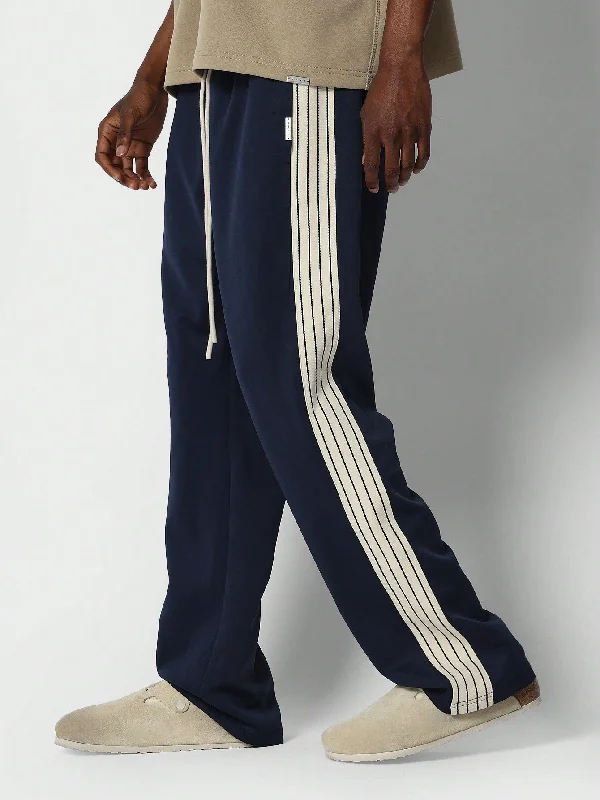 Flare Fit Jogger With Side Tape Detail College Ready