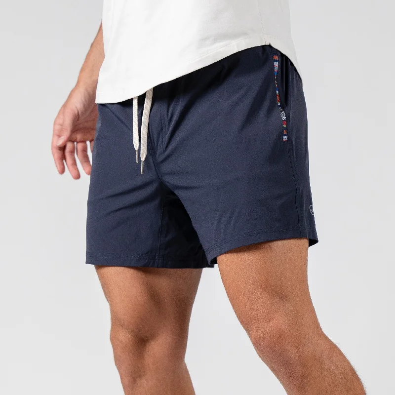 Flow 2.0 Short (Athletic) - Midnight Blue 5.5"" & 7"" - Linerless