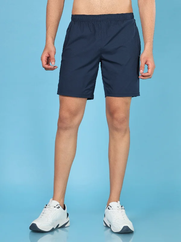 Men Solid Relax Fit Shorts with TECHNOLITE