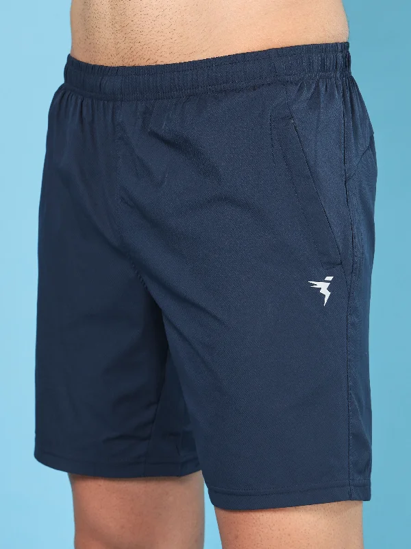 Men Solid Relax Fit Shorts with TECHNOLITE