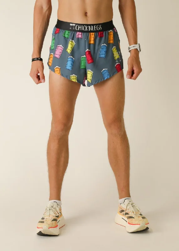 Men's Porta Potty 2"" Split Shorts