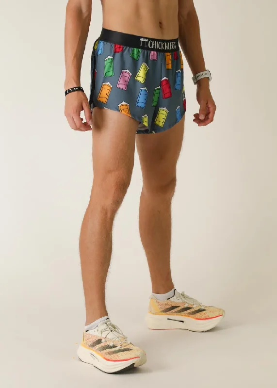 Men's Porta Potty 2"" Split Shorts