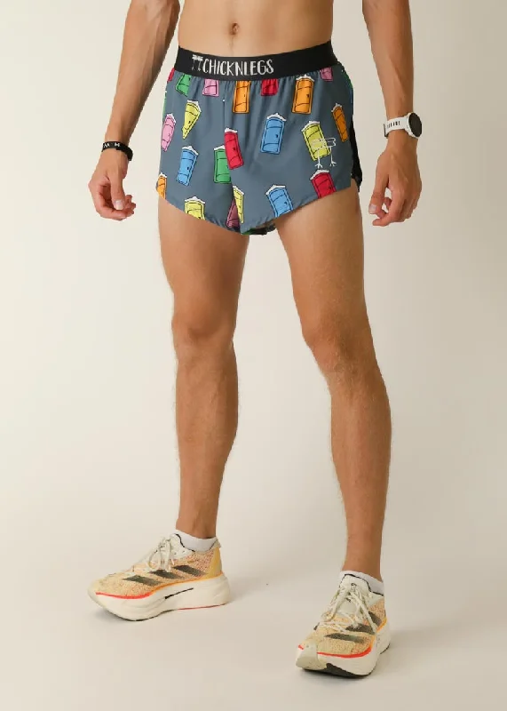 Men's Porta Potty 2"" Split Shorts