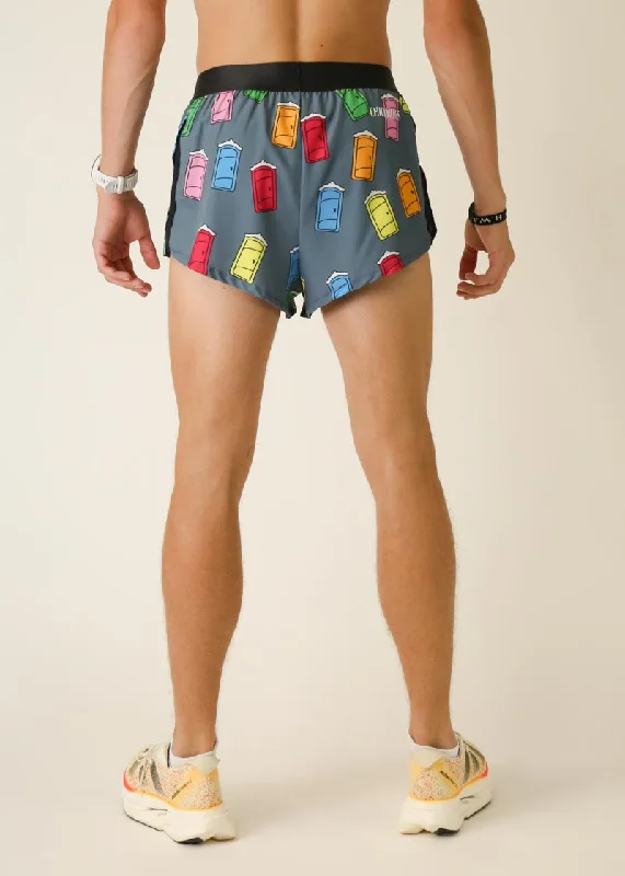 Men's Porta Potty 2"" Split Shorts