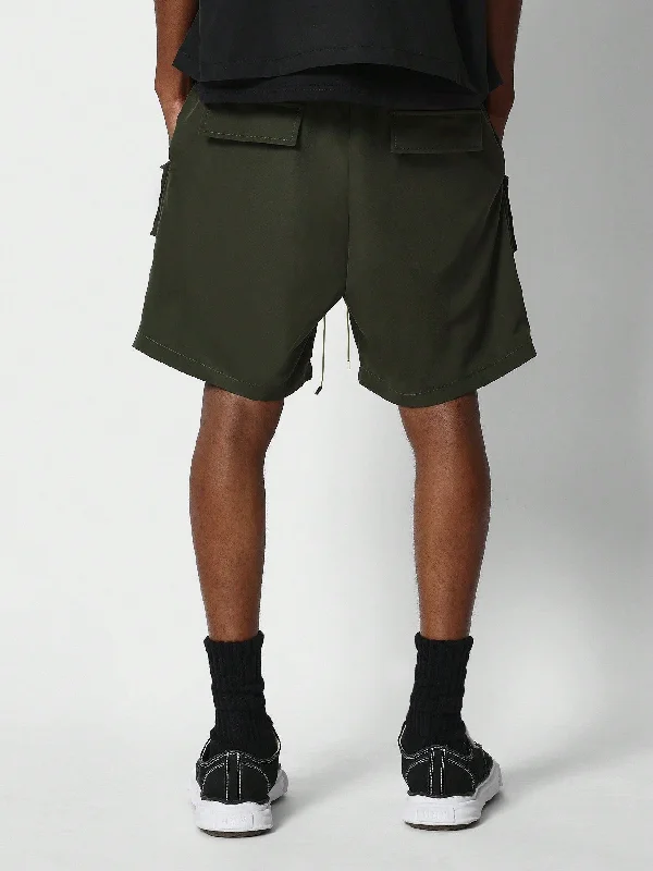 Nylon Cargo Shorts