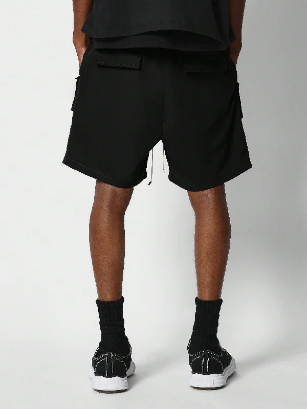 Nylon Cargo Shorts